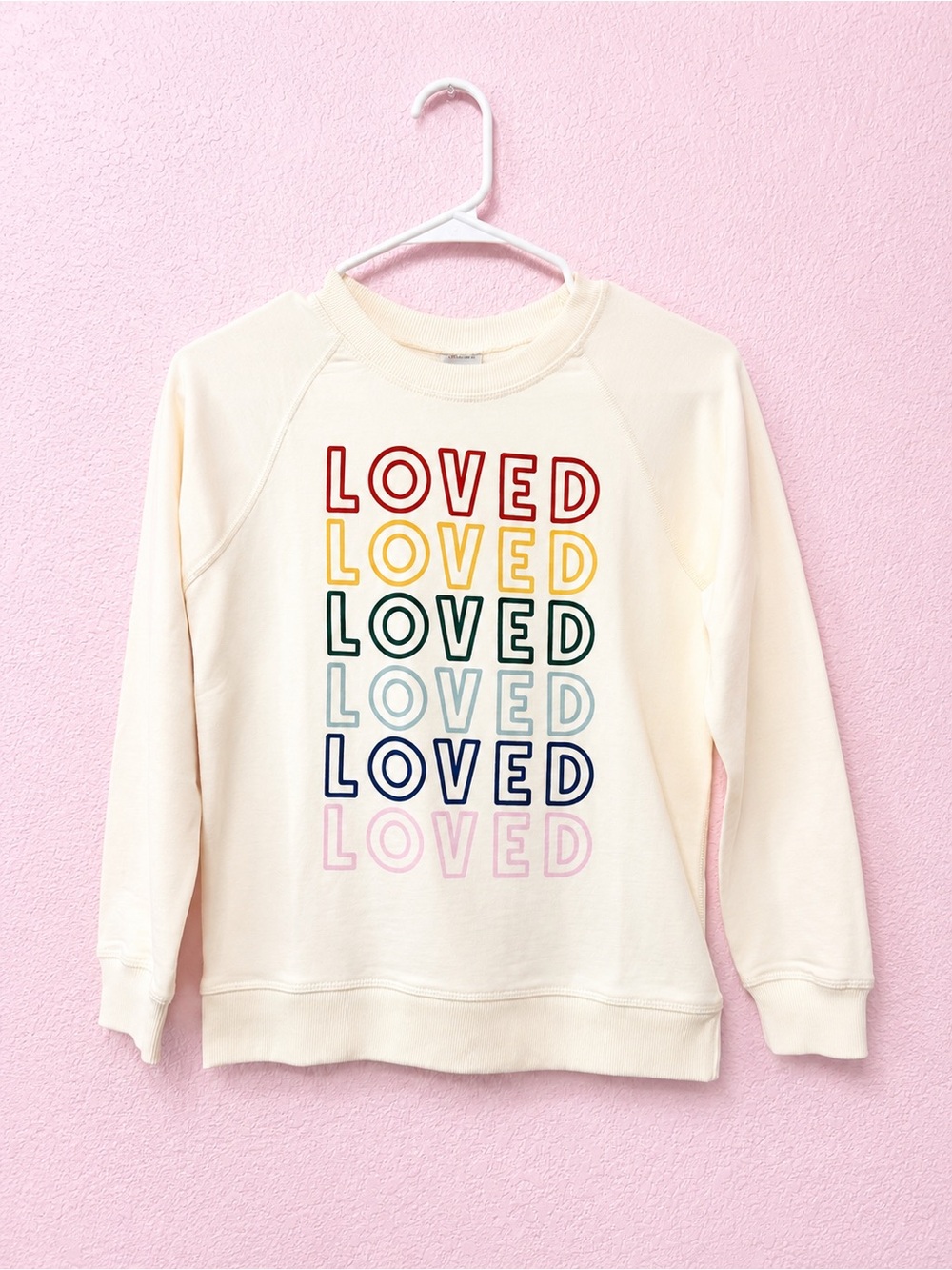 Hanna Andersson French Terry Heart Sweatshirt – Unisex Size 10 / 140 cm